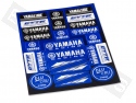 Foglio adesivi YAMAHA Racing Blu