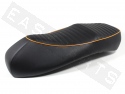 Buddyseat Vespa GTS Super Sport 2013 Black (orange piping)