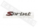 Emblème VESPA 'Sprint' chromé mat (115x21mm) 