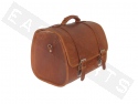 Lugage Bag 32L VESPA Primavera 2013-> Real Leather Brown