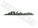 Emblème VESPA '4Valvole' chromé (78x11mm) 