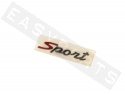 Emblème VESPA 'Sport' chromé (65x12mm) 