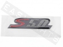 Emblème VESPA 'S50' chromé mat (75x15mm)