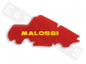 Air filter element MALOSSI DOUBLE RED SPONGE Liberty 2T/ Free 2001-2005