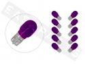 Light Bulb T13 12V/10W Purple