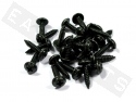 Set tornillos negros Ø6,3x25mm (contiene 25)